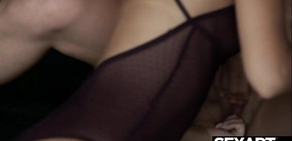  Watch stunning lesbian beauties give each other intense orgasms